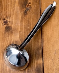 フック付きタイのお玉 約40ml 調味料をすくうのに便利 - サブ2