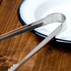 タイのトング 氷や米麺などの取り分けへ　約14cm - サブ2