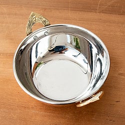 槌目銅装飾仕上げのステンレスカダイ〔約15.5cm 約650cc〕 - サブ3