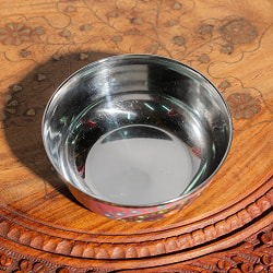 手描きカシミールペイントのカトリ・カレー小皿[直径：10cm x 高さ：4cm ] - ピンクペイズリー - サブ4