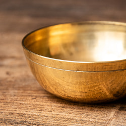 インドの礼拝用 ブラスボウル[約6.3cm] - サブ2