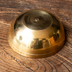 インドの礼拝用 ブラスボウル[約6.3cm] - サブ4