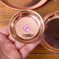 銅仕上げカトリ（小皿）　【直径：約6.7cm】 - サブ5