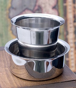 南インドのコーヒーカップ [直径約7.5cm×高さ約8cm] - サブ4