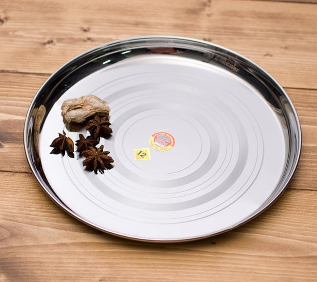 カレー大皿 [約27.5cm]-重ね収納ができるタイプ 1