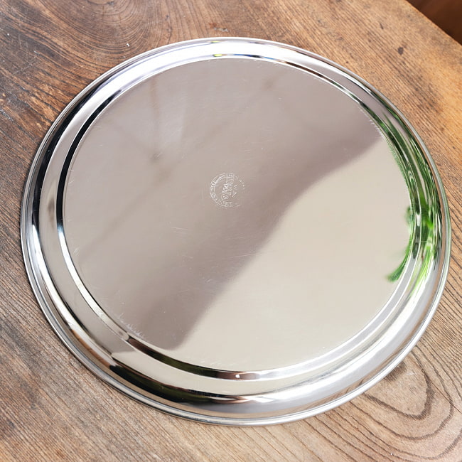カレー大皿 [約28cm]-重ね収納ができるタイプ　ターリー 6 - 裏面です