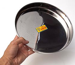 カレー大皿 [27cm]-重ね収納のできないタイプ - サブ4