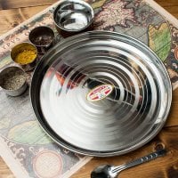 カレー大皿 [約32.5cm]-重ね収納ができるタイプ