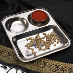 3分割ランチプレート 【四角】25.5cm x 22cm 