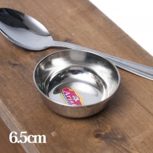 重ねられるカレー小皿 アチャールカトリ(約6.5cm×約2.5cm)(ID-TLPLT-40)