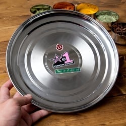 カレー大皿 No.11 [約26cm]-重ね収納ができるタイプ - サブ5