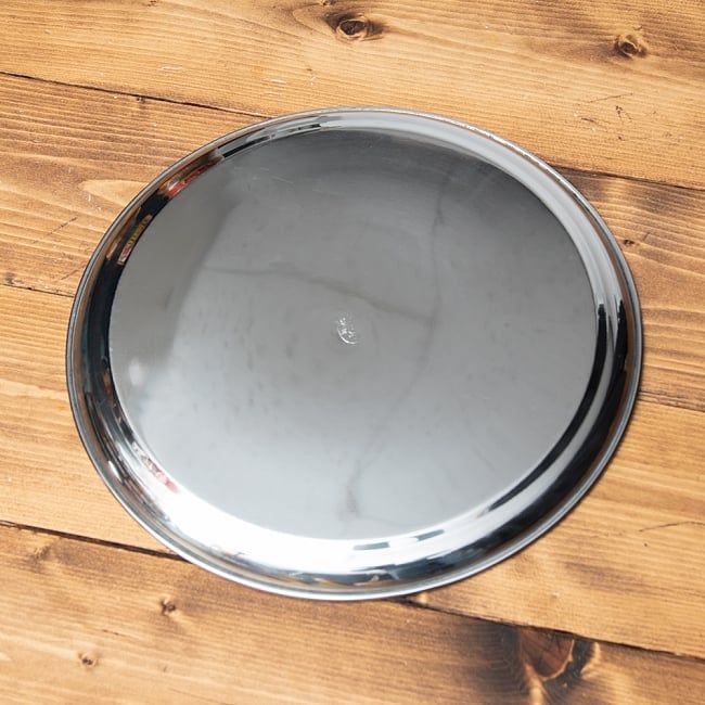 カレー大皿 No.13 [約31cm]-重ね収納ができるタイプ 4 - 裏面はスッキリシンプルです。