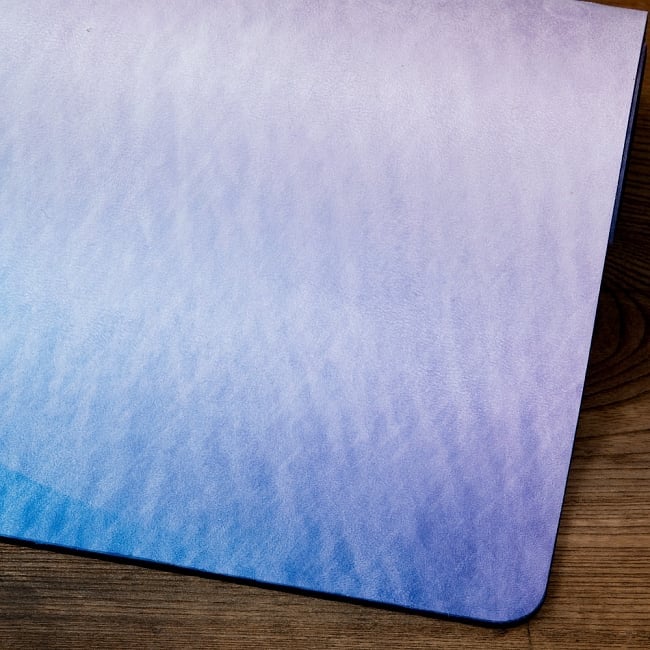 [ストラップなしお値引き品](天然ゴム)高品質エスニックヨガマット4mm - OMシンボル 9 - 高品質なヨガマットです