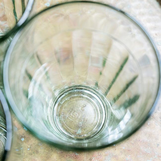 【5個セット】インドのチャイカップ【高さ:約8.5cm 直径:約6cm 容量：約110ml】 7 - 内側拡大写真です