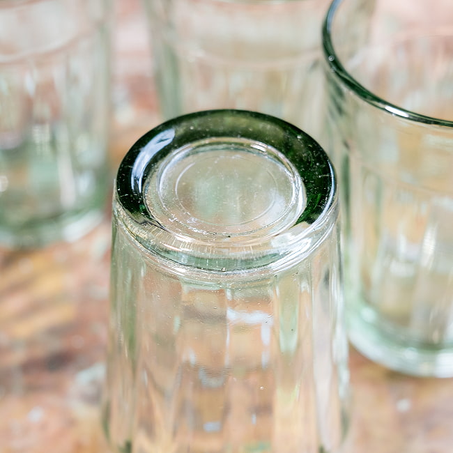 【5個セット】インドのチャイカップ【高さ:約8.5cm 直径:約6cm 容量：約110ml】 9 - 裏面になります