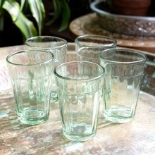 【5個セット】インドのチャイカップ【高さ:約8.5cm 直径:約6cm 容量:約110ml】