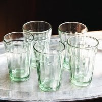 【5個セット】インドのチャイ カップ【高さ:約8.5cm 直径:約6cm 約110ml】