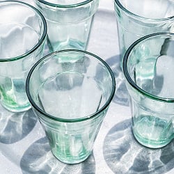 【5個セット】インドのチャイカップ[高さ:約9cm 直径:約6cm 約:120ml] - サブ5