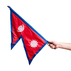 ネパールの国旗 - 小（58cm x 37cm） - サブ2