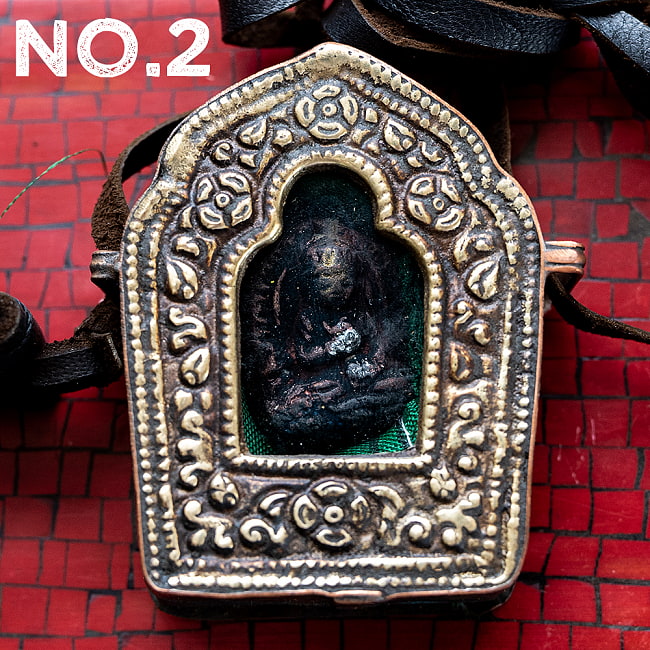 持ち運びができるチベット仏教の仏壇　ガウ（小） 10 - デザイン：No.2