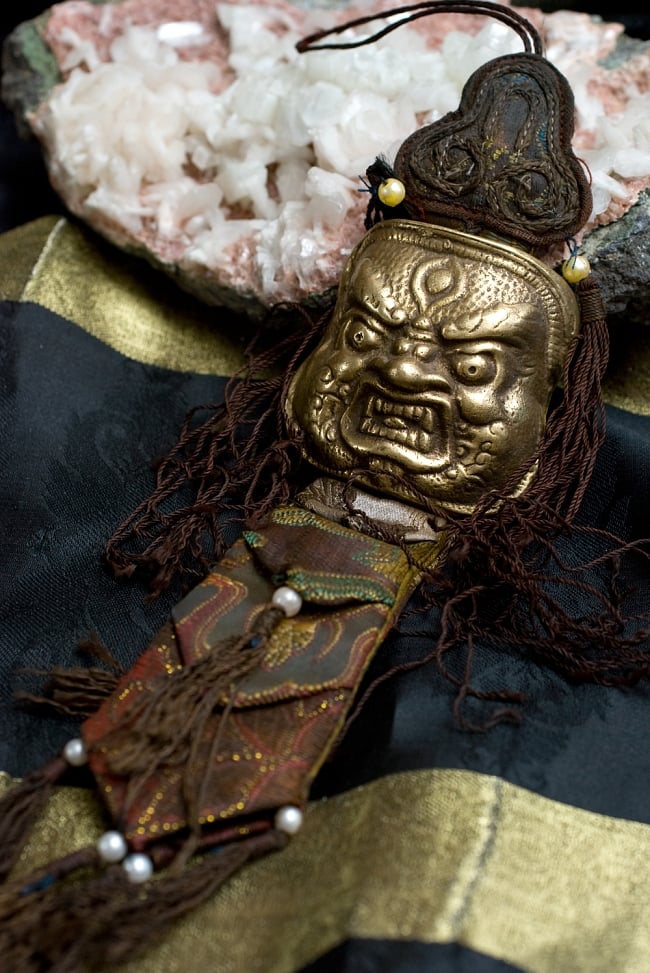 カーラ・バイラヴァ(Kal Bhairav)の壁用ハンギングの写真