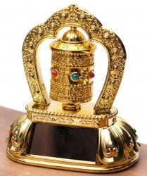 光で回り続ける ソーラーマニ車