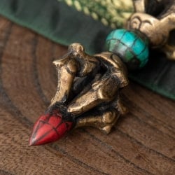 ドルジェ（ヴァジュラ・金剛杵） - 九鈷杵【長さ：7.5cm】 - サブ2