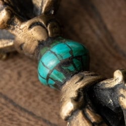 ドルジェ（ヴァジュラ・金剛杵） - 九鈷杵【長さ：7.5cm】 - サブ3