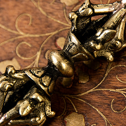 ドルジェ（ヴァジュラ・金剛杵） - 九鈷杵【長さ：7cm】 - サブ3