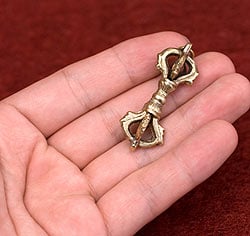 ドルジェ（ヴァジュラ・金剛杵） - 五鈷杵【約4.5cm】 - サブ4