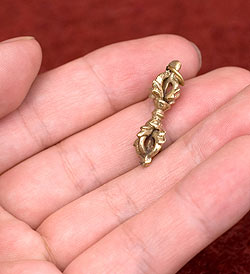 ドルジェ（ヴァジュラ・金剛杵） - 九鈷杵【約3cm】 - サブ4