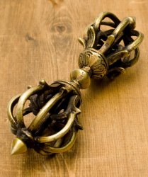 ドルジェ（ヴァジュラ・金剛杵）[約15cm]