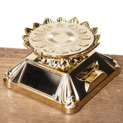 光で回り続ける 蓮の台座(NP-MANI-72)