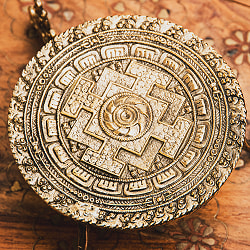 マンダラ模様のシンギングボウル＆神様像スタンド - サブ2