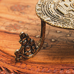 マンダラ模様のシンギングボウル＆神様像スタンド - サブ3