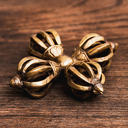 ダブルドルジェ（ヴァジュラ・金剛杵） 10.5cm - サブ2