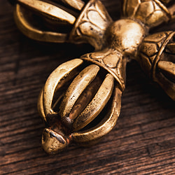 ダブルドルジェ（ヴァジュラ・金剛杵） 10.5cm - サブ4