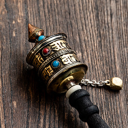 手持ちマニ車-持ち手黒(小) - サブ3