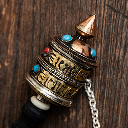 手持ちマニ車-持ち手黒(小) - サブ4