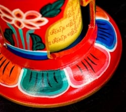 カラフル卓上マニ車[横幅9cmx高さ12cm] - サブ5