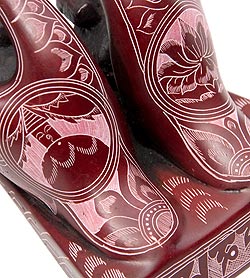 ネパールの名刺置き - 赤茶 - サブ2