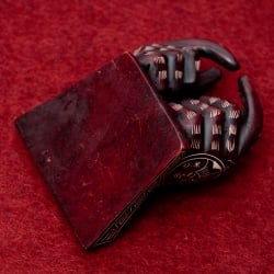 ネパールの名刺置き - 赤茶 - サブ5