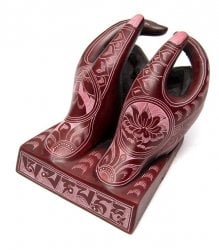 ネパールの名刺置き - 赤茶(NP-MEI-6)