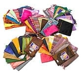 【卸の特別セット】インド・アジアの布50枚セットの商品写真