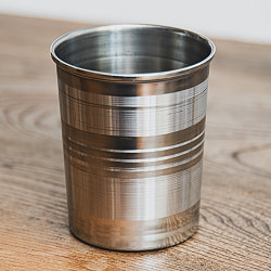 【送料無料・15個セット】ステンレスのチャイカップ[直径：約7.5cm x 高さ：約9cm ] - サブ2