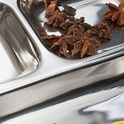 【送料無料・4個セット】3分割ランチプレート[21.5cm] - サブ4