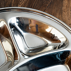 【送料無料・3個セット】カレー丸皿【33cm】良品質 - サブ5