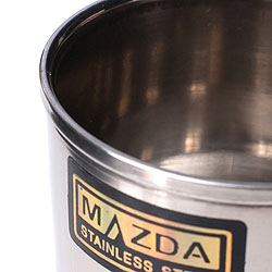 【送料無料・8個セット】チリチリと音が鳴る!! ステンレスのチャイカップ [直径6.2cm×高さ6.8cm] - サブ4