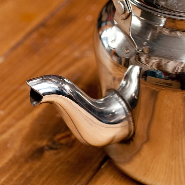 【送料無料・2個セット】インドのやかん - ロイヤル・ケトル 5 - 拡大写真です