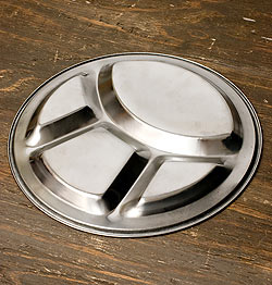 【6個セット】分割カレー丸皿【約26.5cm】 - サブ4